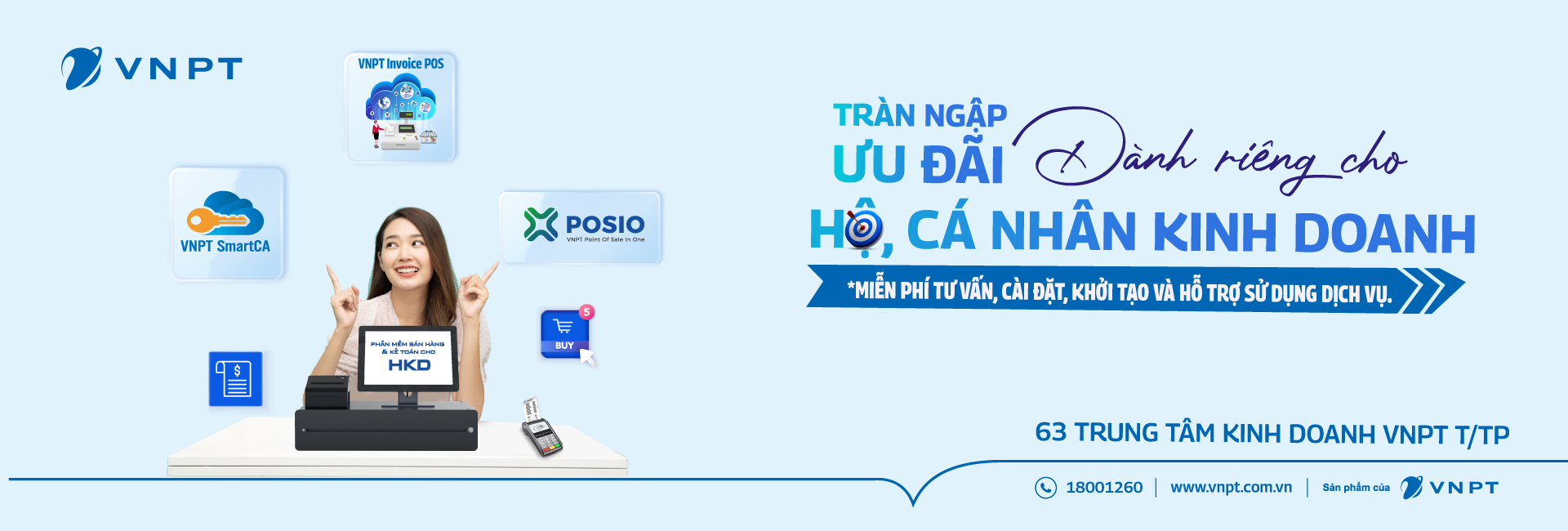 ƯU ĐÃI NGẬP TRÀN, DÀNH RIÊNG CHO HỘ, KINH DOANH CÁ NHÂN