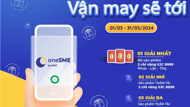 THỂ LỆ CHƯƠNG TRÌNH: "ONESME ĐĂNG KÝ NHANH TAY - VẬN MAY SẼ TỚI"