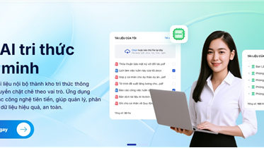 VNPT IKNOW- TRỢ LÝ SỐ KIẾN TẠO NỀN TẢNG TRI THỨC THÔNG MINH CHO CHUYỂN ĐỔI SỐ QUỐC GIA