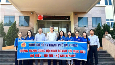 VNPT HẢI PHÒNG ĐỒNG HÀNH CÙNG CỤC THUẾ TP HẢI PHÒNG TRONG CHIẾN DỊCH HỖ TRỢ HỘ KINH DOANH CHUYỂN ĐỔI SỐ
