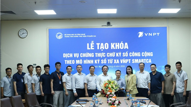 VNPT SmartCA tiếp tục được Bộ Khoa học và Công nghệ cấp chứng thư số mới