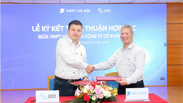 VNPT Hà Nội và Công ty Cổ phần 2ID ký kết hợp tác, thúc đẩy phát triển hệ sinh thái số đa lĩnh vực