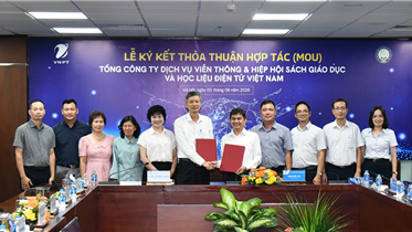 VNPT VINAPHONE VÀ VAEDR HỢP TÁC PHÁT TRIỂN HỆ SINH THÁI HỌC LIỆU SỐ