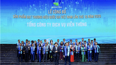 BA DỊCH VỤ CỦA VNPT ĐẠT THƯƠNG HIỆU QUỐC GIA VIỆT NAM NĂM 2026